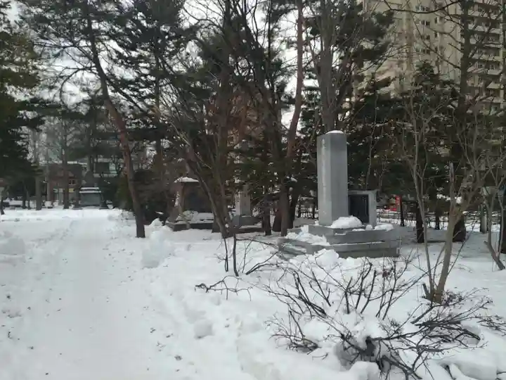 札幌護國神社の庭園