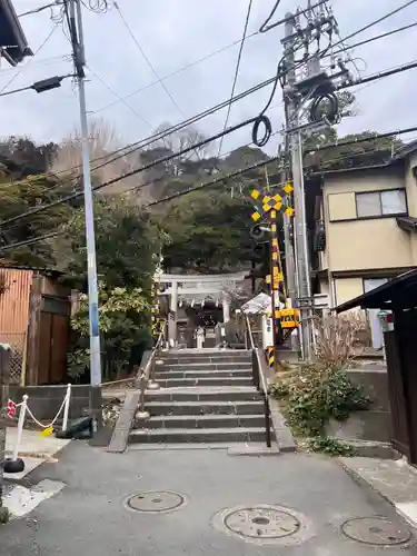 御霊神社の鳥居