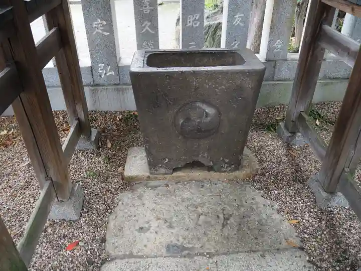 尾久八幡神社の手水舎