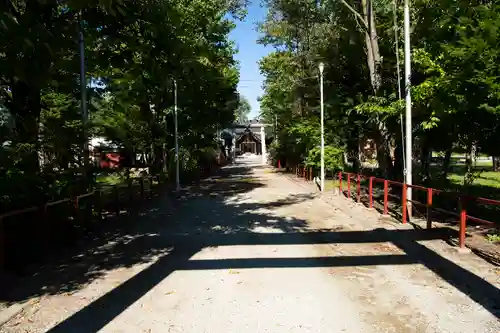 上富良野神社の景色