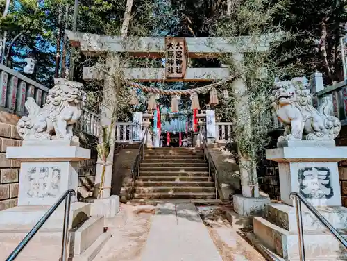 大宮・大原神社の鳥居