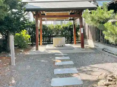 七重浜海津見神社の手水舎