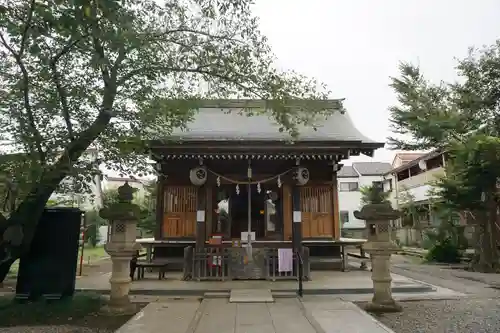 天沼熊野神社の本殿・本堂