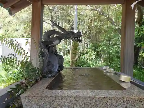 小名浜鹿島神社の手水