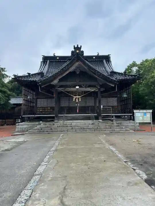 櫟原神社の本殿・本堂
