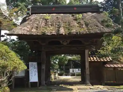 清澄寺の山門・神門