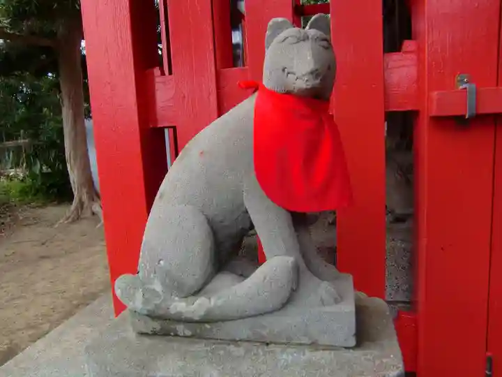 村山稲荷神社の狛犬