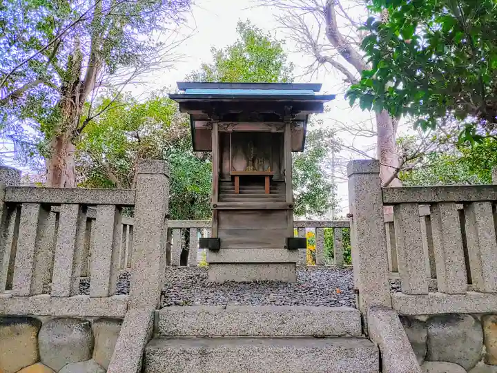 津島社の本殿・本堂