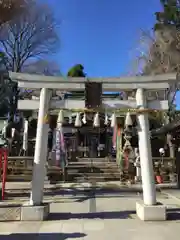 川越八幡宮の鳥居