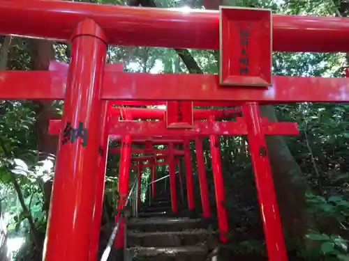 白笹稲荷神社の鳥居