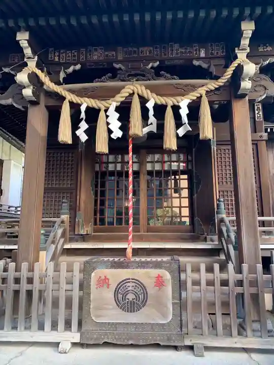 柳森神社の本殿・本堂