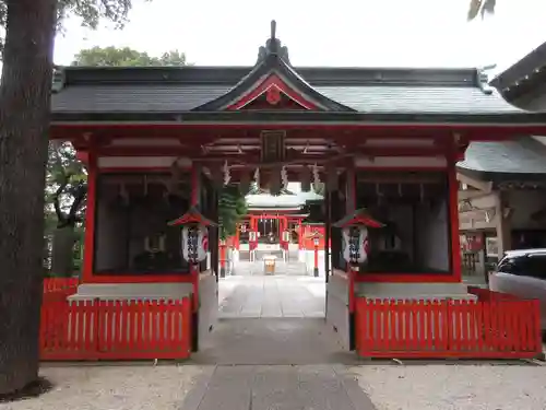 馬橋稲荷神社の山門・神門