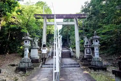 五社大明神社の鳥居