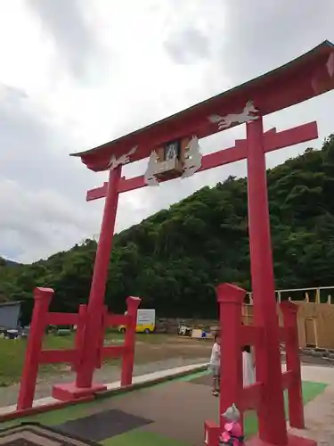 元乃隅神社の鳥居