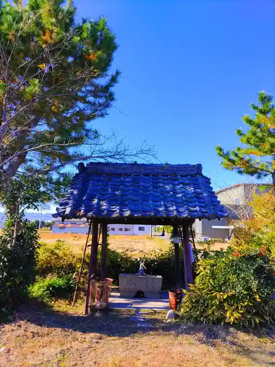 白鬚神社(上中町一色)の手水舎