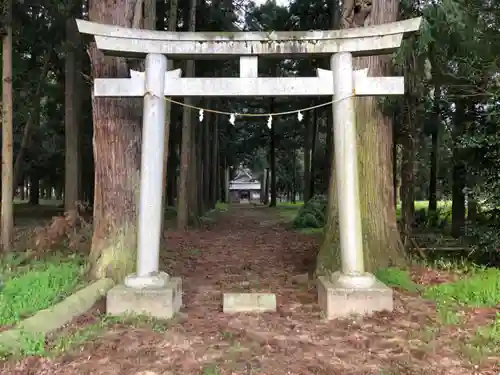 御出石神社の鳥居