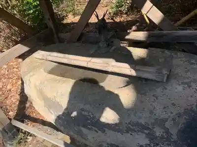 雨宮龍神社の手水舎