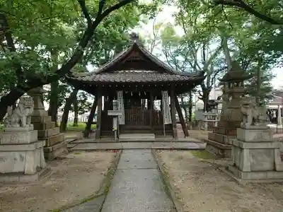 八劔社の本殿・本堂