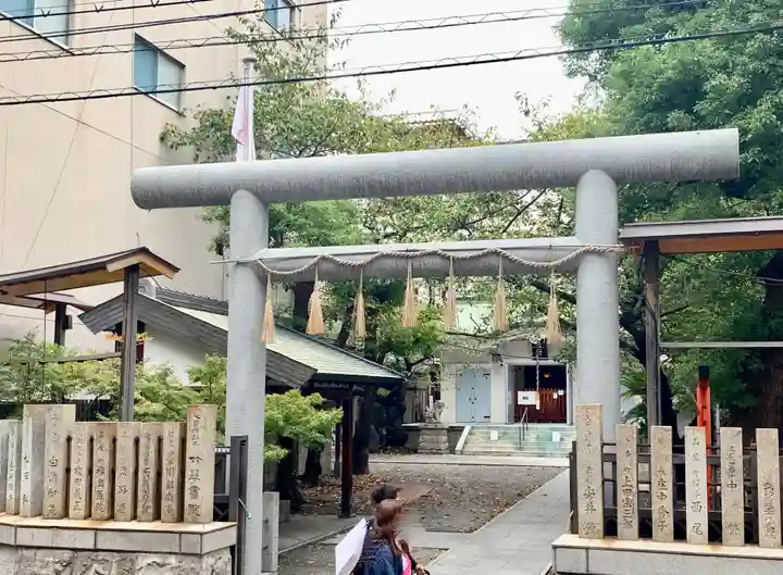 御津八幡宮の鳥居