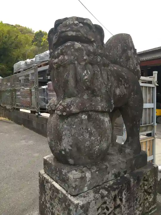 柏島神社の狛犬