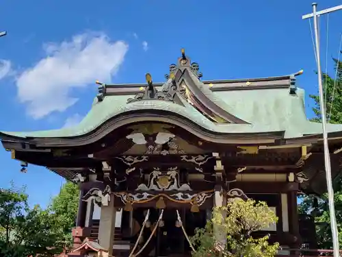 諏訪神社の本殿・本堂