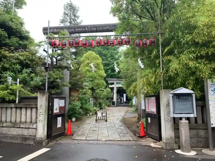 江東天祖神社の鳥居