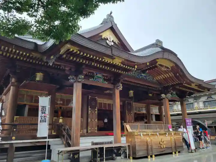湯島天満宮の本殿・本堂