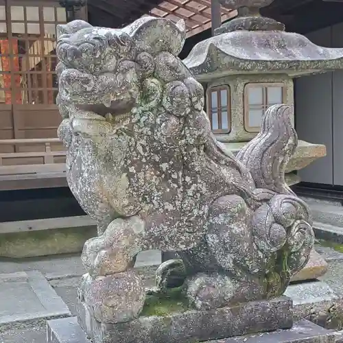 廣幡神社の狛犬