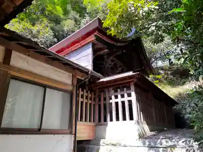 黒戸奈神社の本殿・本堂