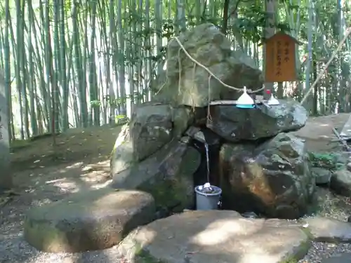 眞名井神社（籠神社奥宮）の手水舎