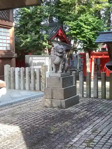 清洲山王宮　日吉神社の狛犬