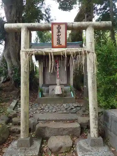 高草山大権現の本殿・本堂