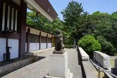 千葉縣護國神社の狛犬