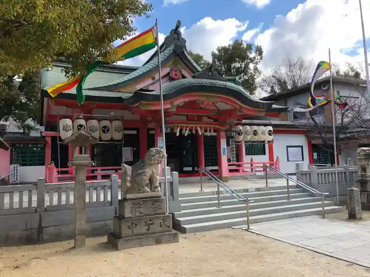 長瀨神社の本殿・本堂