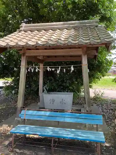 大針神社の手水舎