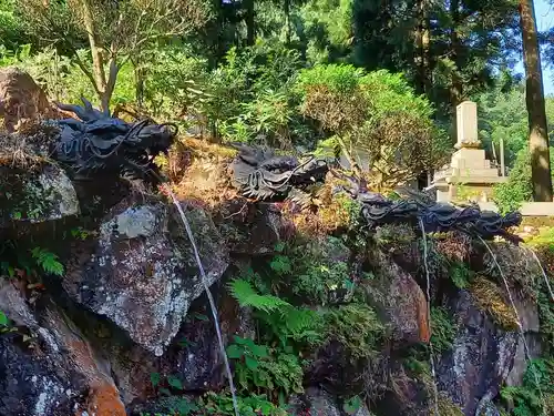 護国寺の手水舎