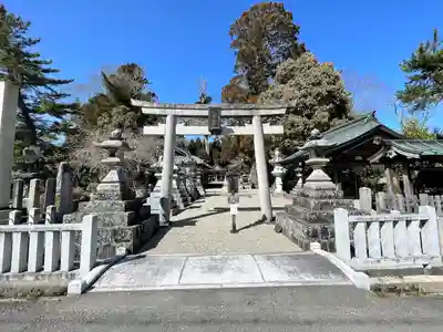 國津神社の鳥居