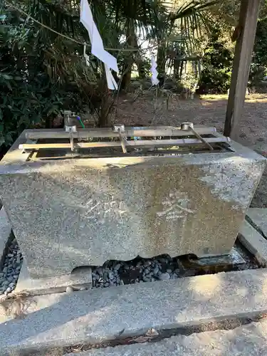 桜町二宮神社の手水舎