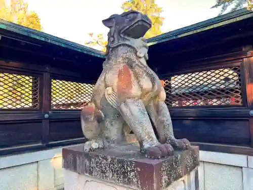 上杉神社の狛犬