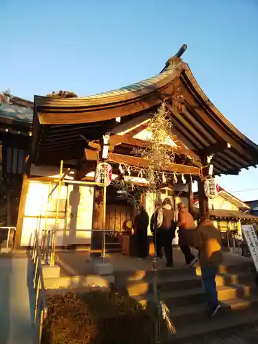 七郷神社の本殿