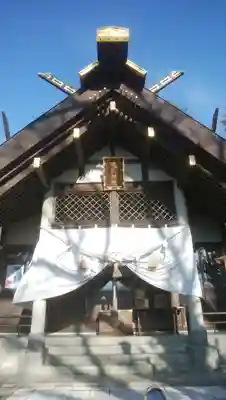 陸別神社の本殿・本堂