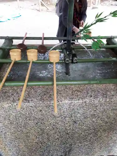 日光二荒山神社の手水舎