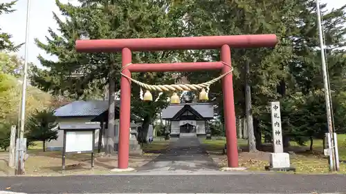 中札内神社の鳥居