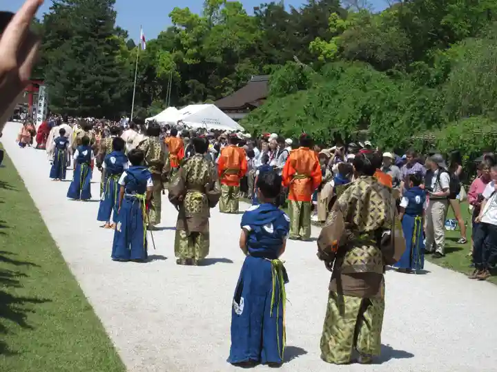 賀茂別雷神社(上賀茂神社)のお祭り