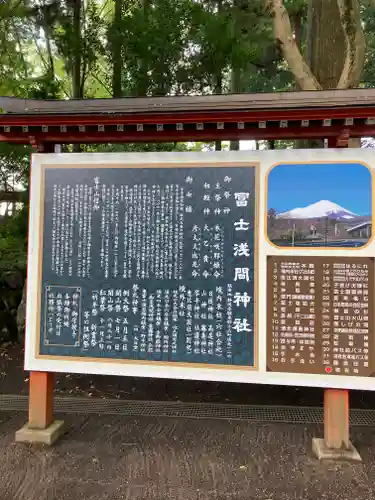 富士山東口本宮 冨士浅間神社の歴史