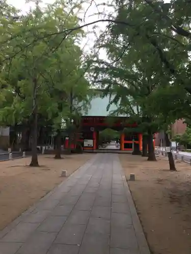 葛飾八幡宮の山門・神門