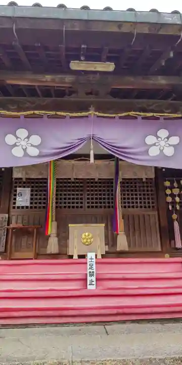 蹉跎神社の本殿・本堂
