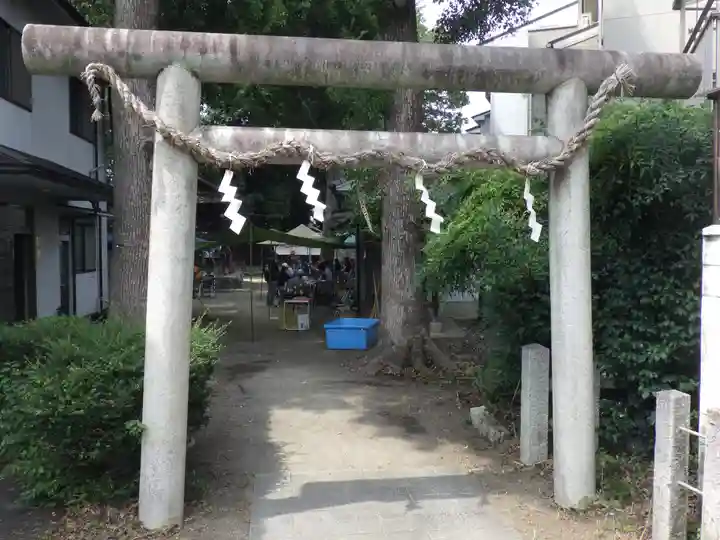 梅津大神宮の鳥居