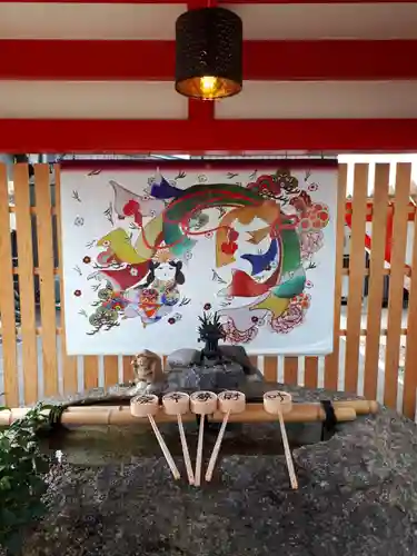 別小江神社の手水舎