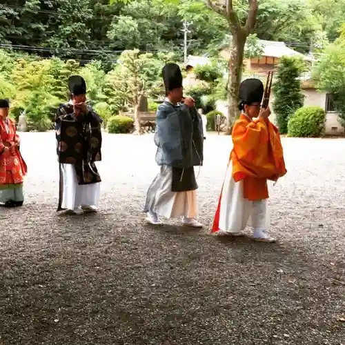 水屋神社の神楽